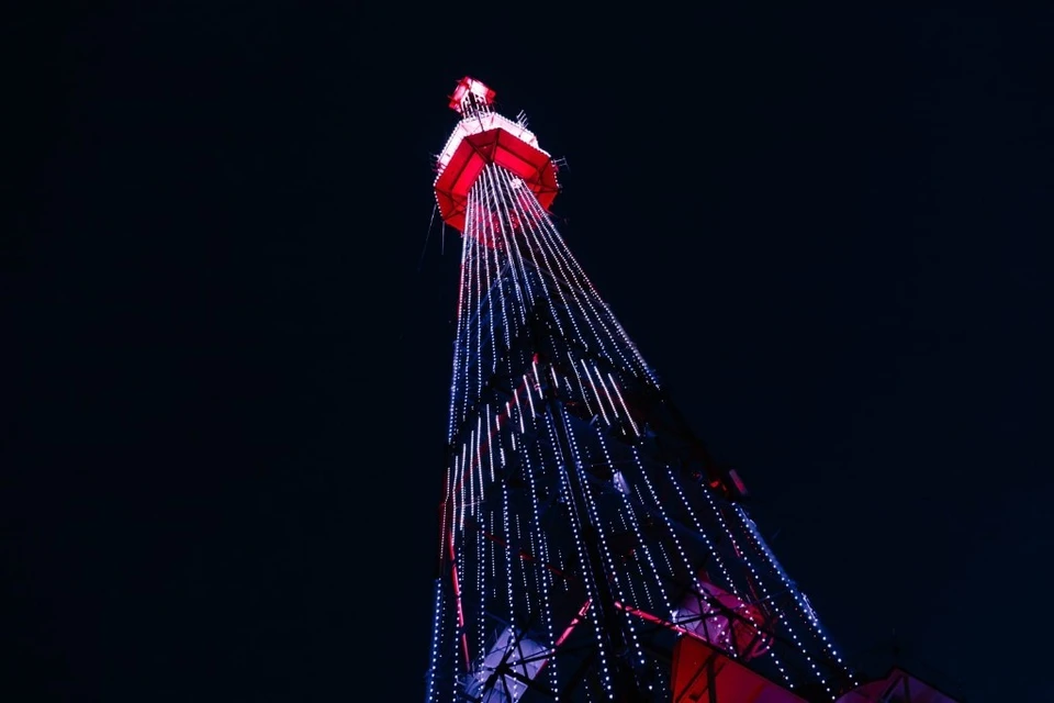 На телебашне появится надпись "С Днем знаний!"