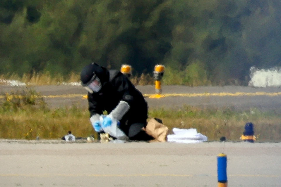 К дрону была прицеплена бомба — внимание! — в банке из-под кукурузы