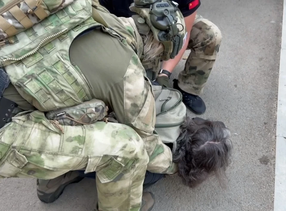 Злоумышленник обезврежен. Фото: ФСБ