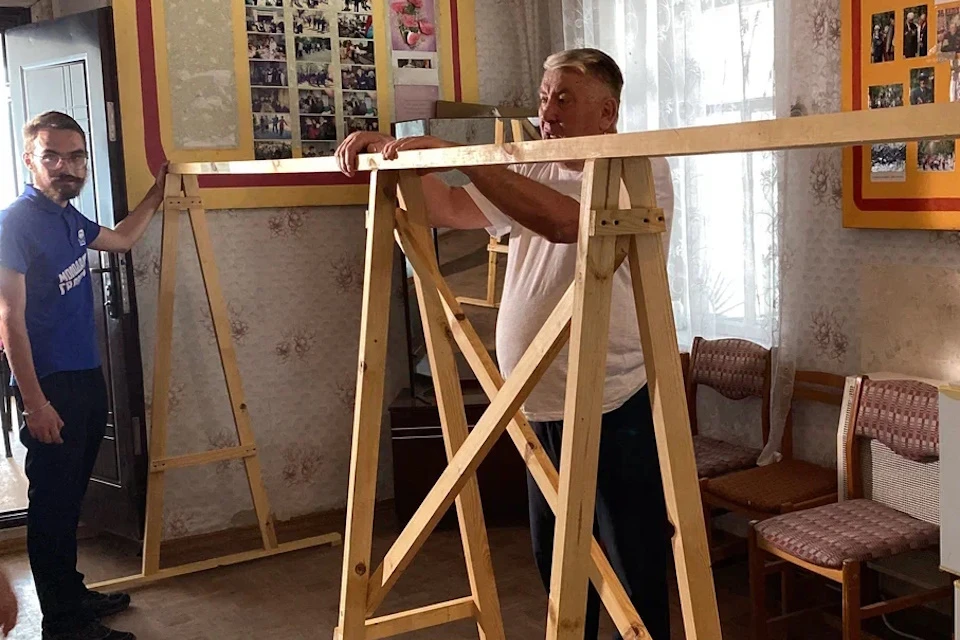 Станок установили в помещении совета ветеранов Фото: ЕР