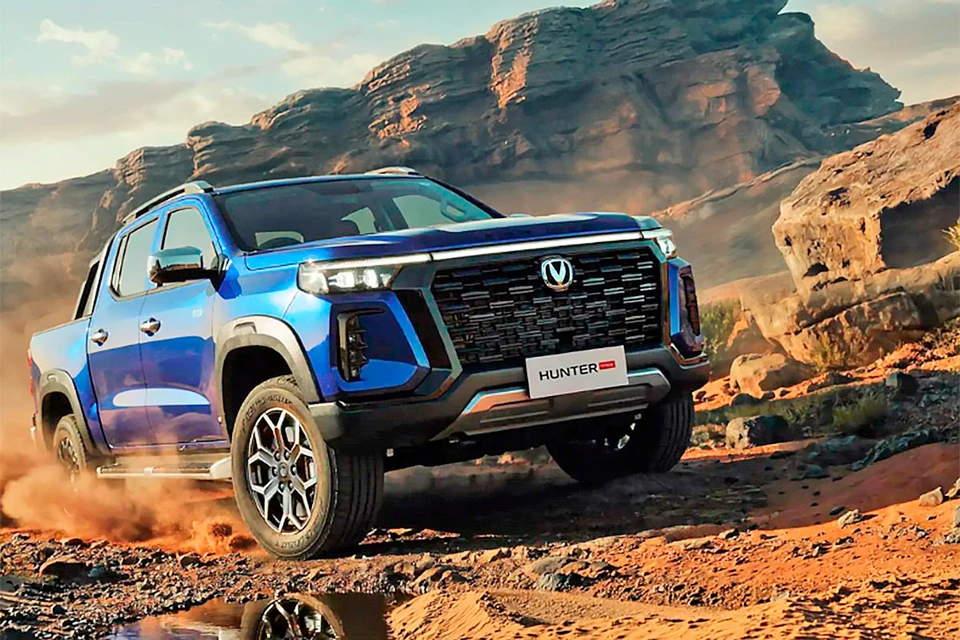 Китайская компания Changan представила на отечественном рынке пикап Hunter Plus в дизельном исполнении. Фото: changanauto.ru