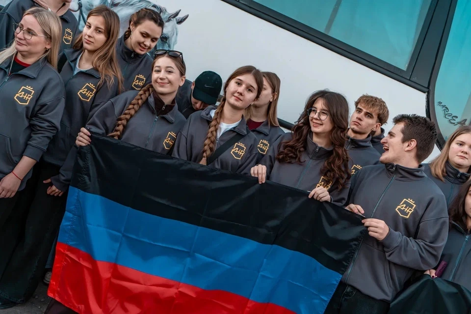 Наша делегация представляет республику на Международном фестивале молодежи. Фото: Минмолодежи ДНР