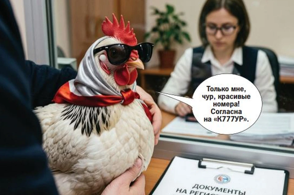 Жители Хомутово могут поставить домашнюю птицу на учёт через ветклинику. Фото: сгенерировано нейросетями.