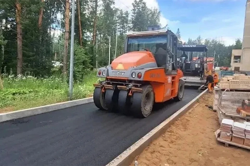 Обустройство прилегающей территории тубдиспансера в Ижевске. Фото: Сергей Багин