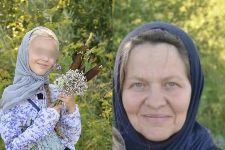 Светлана забрала в общину с собой 11-летнюю дочь Софию (слева). Фото: УФССП РФ по Вологодской области