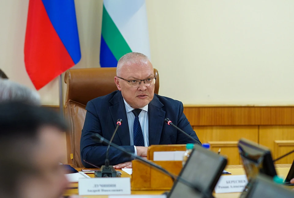 Александр Соколов принял отставку кировского правительства. Фото: пресс-центр Правительства Кировской области.
