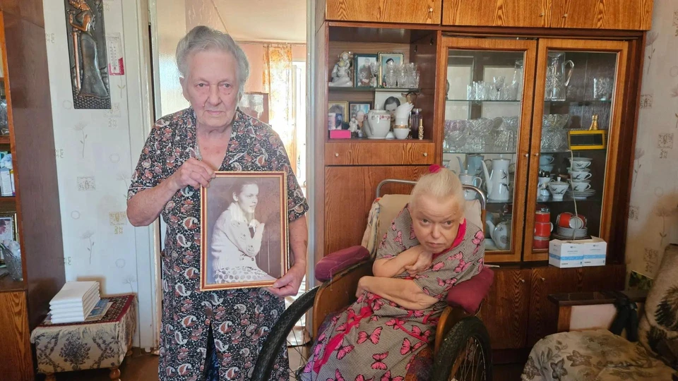 68 лет Сима Петровна ухаживает за больной дочерью с диагнозом ДЦП.