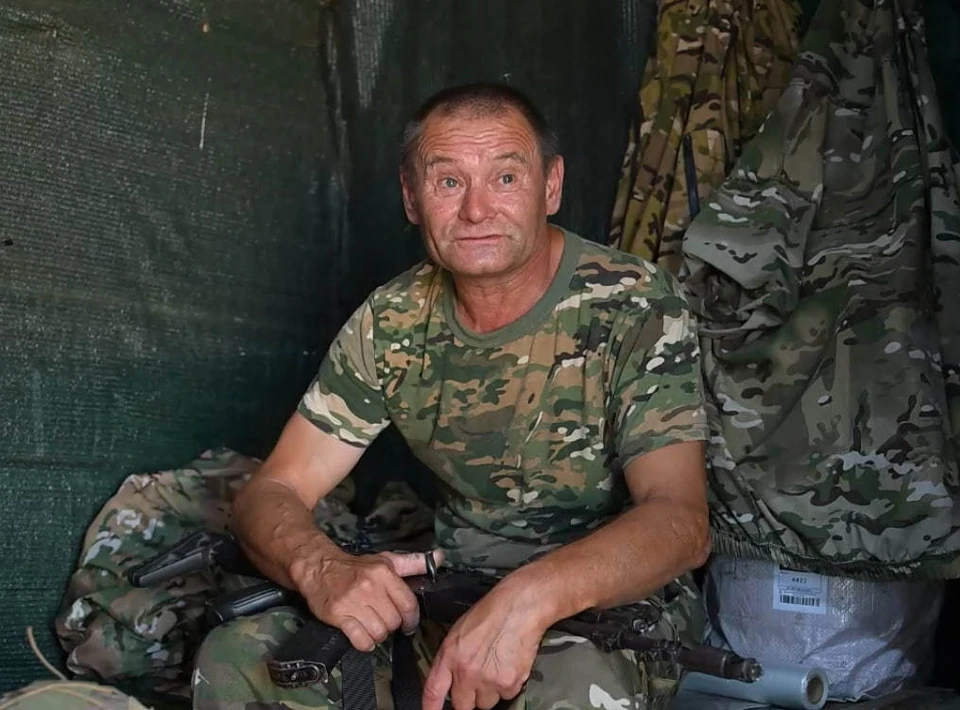 "Михась" пошел на СВО добровольцем два года назад. Фото: Народный фронт Запорожской области