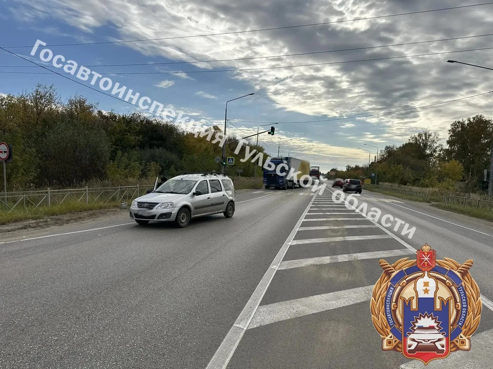 Водитель фуру устроил ДТП с двумя пострадавшими на трассе под Тулой.