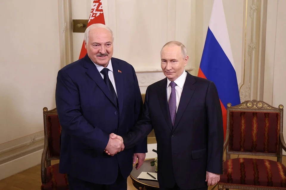 Лукашенко поздравил Путина с днем рождения 7 октября. Снимок носит иллюстративный характер. Фото: president.gov.by