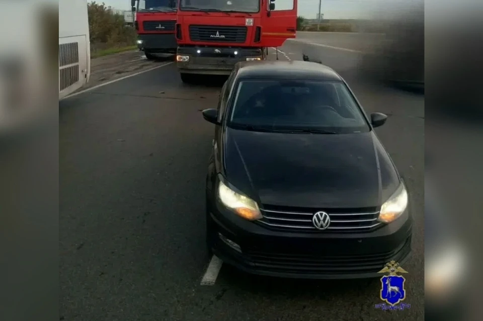 22-летний водитель пострадала в ДТП в Волжском районе. Фото: ГУ МВД России по Самарской области