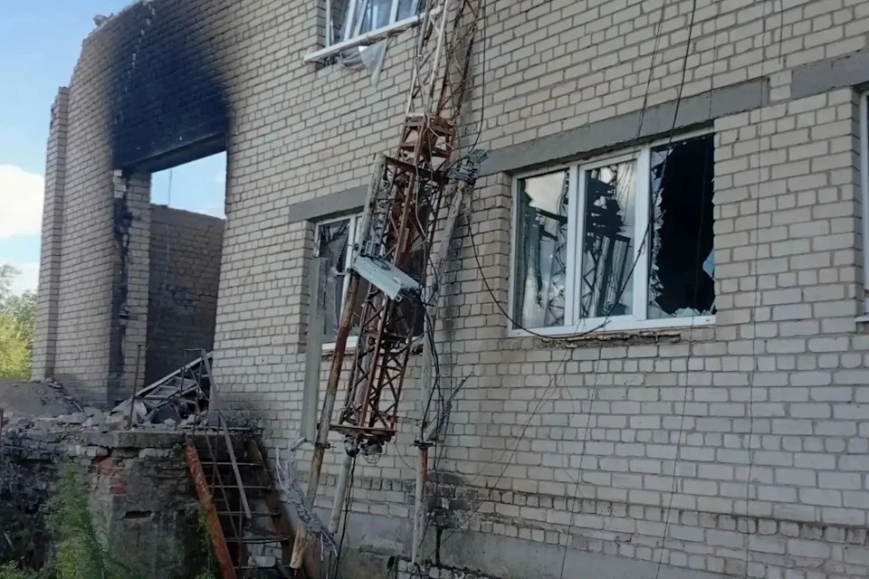 В Херсонской области помогут предприятиям, поврежденным ударами ВСУ Фото: канал МАХ Руслана Хоменко