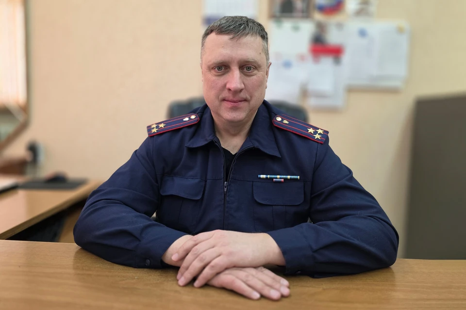 Глава отдела криминалистики СУ СК по Мурманской области Илья Пухов. Фото: СКР по Мурманской области