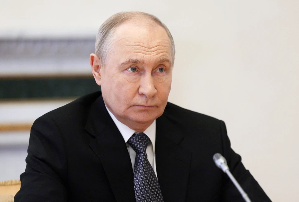 Презиент РФ Владимир Путин