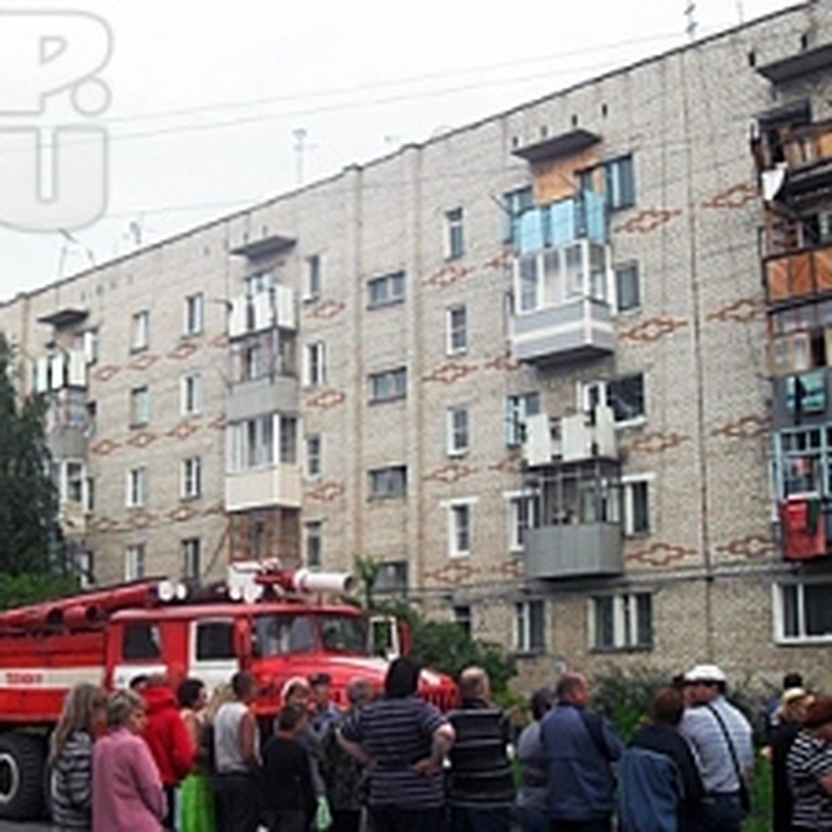 При взрыве газа в кирпичном доме