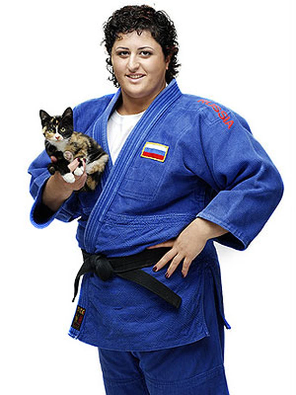 Наша знаменитая дзюдоистка, грузинка по происхождению