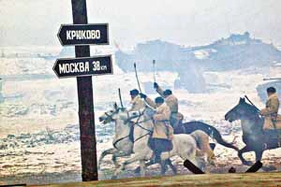 Конники генерала Доватора  против «тигров» третьего рейха