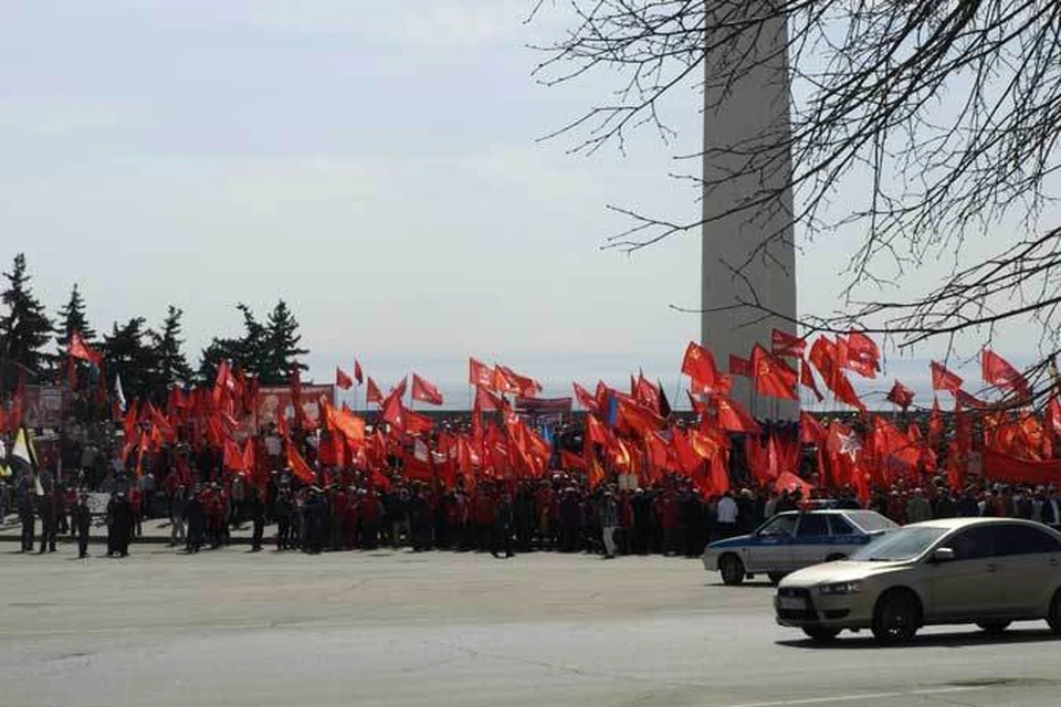 Митинг собрал тысячи.