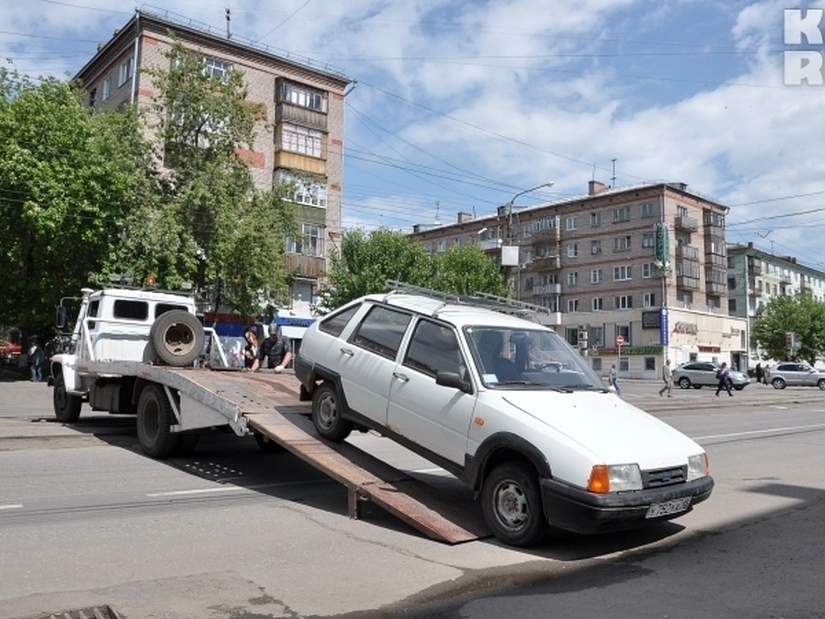 Стоимость доставки автомобиля на штрафстоянку в Ижевске с 1 июля 1300  рублей - KP.RU