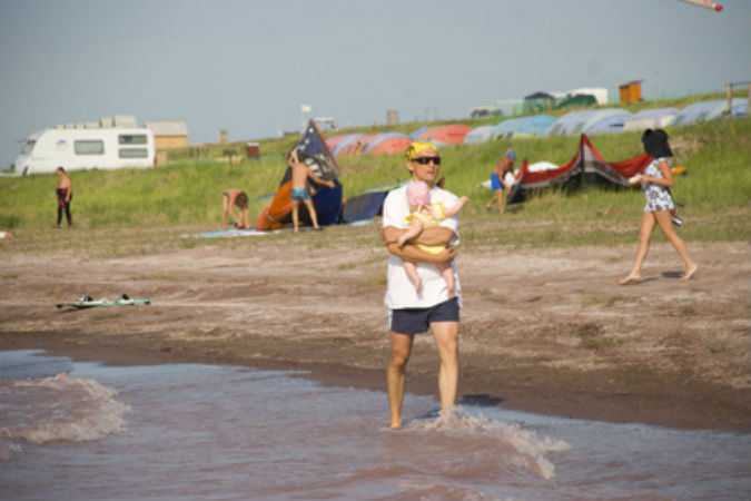 Приятно помочить ножки