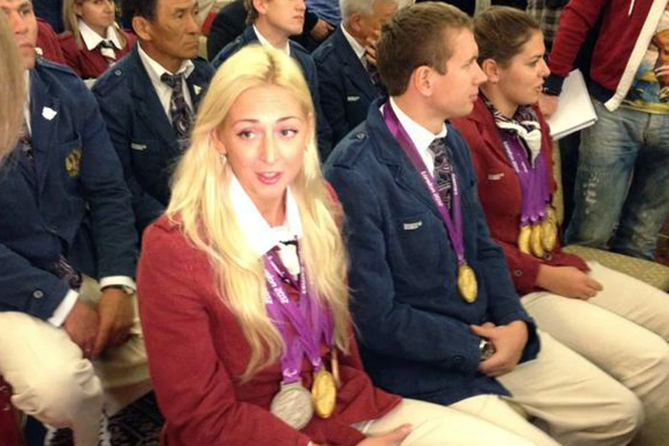 В Кремле идет церемония награждения паралимпийцев