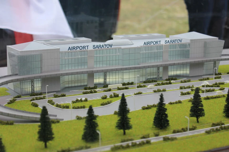Пока новый аэропорт можно увидеть только в макете