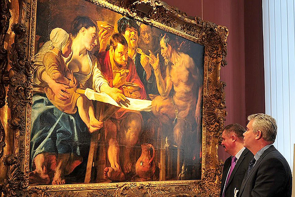 400-летнюю картину отреставрировали и вернули в экспозицию Пушкинского музея