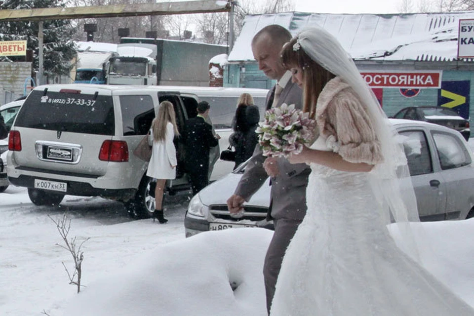 Владимирцев, которые хотят жениться в «запоминающиеся» дни с каждый годом становится больше