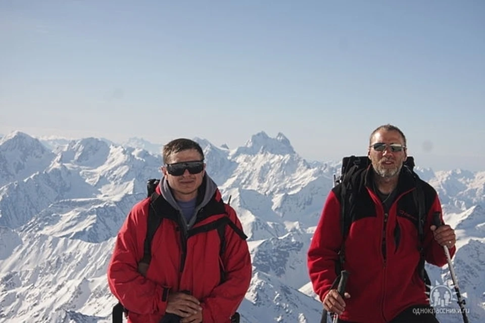 Сергей Мовчан(слева) и Сергей Степанов уже много лет вместе ходят в горы