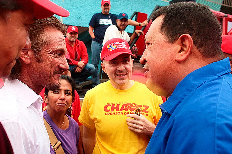 Шон Пенн признался, что будет скучать по Чавесу