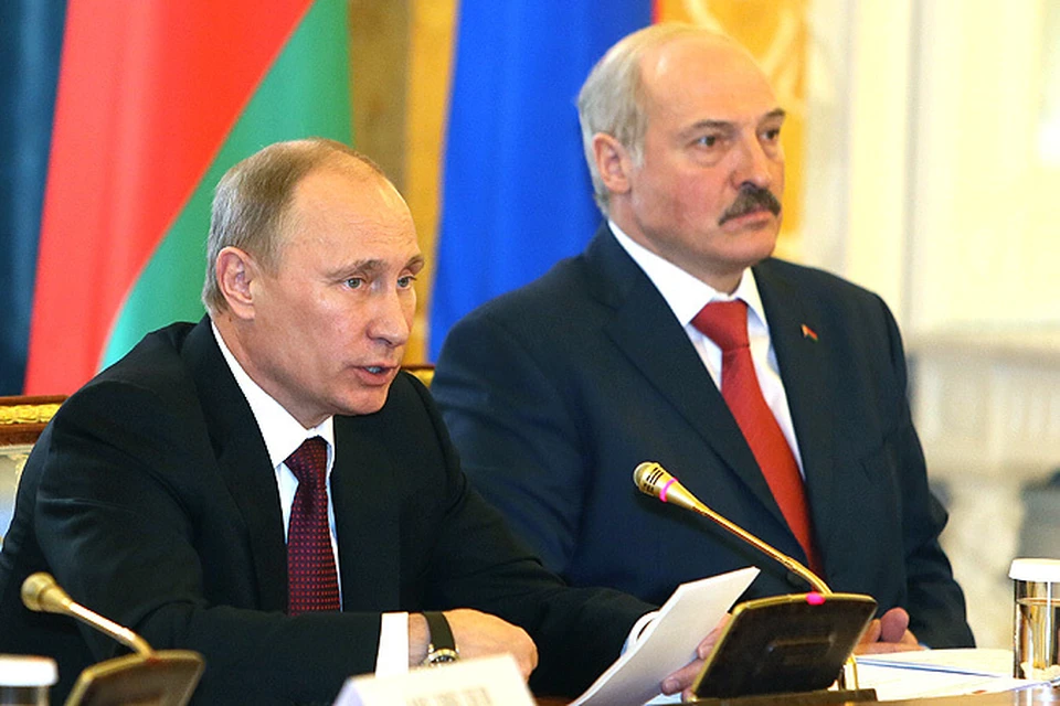 Лукашенко и Путин провели заседание Высшего совета Союзного государства