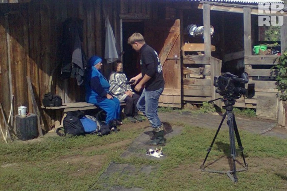 Бригада из НТВ снимала колдунов и шаманов в Удмуртии.