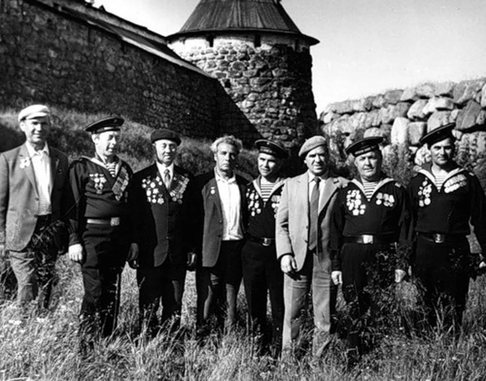 Встреча выпускников Соловецкой школы юнг. 1985 год
