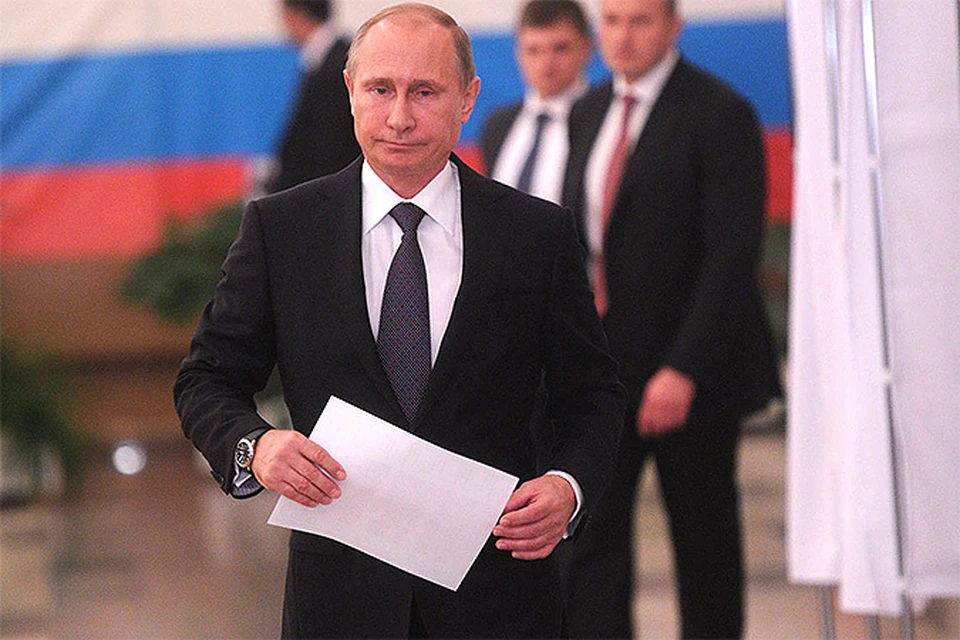 Владимир Путин проголосовал за мэра Москвы в Академии наук