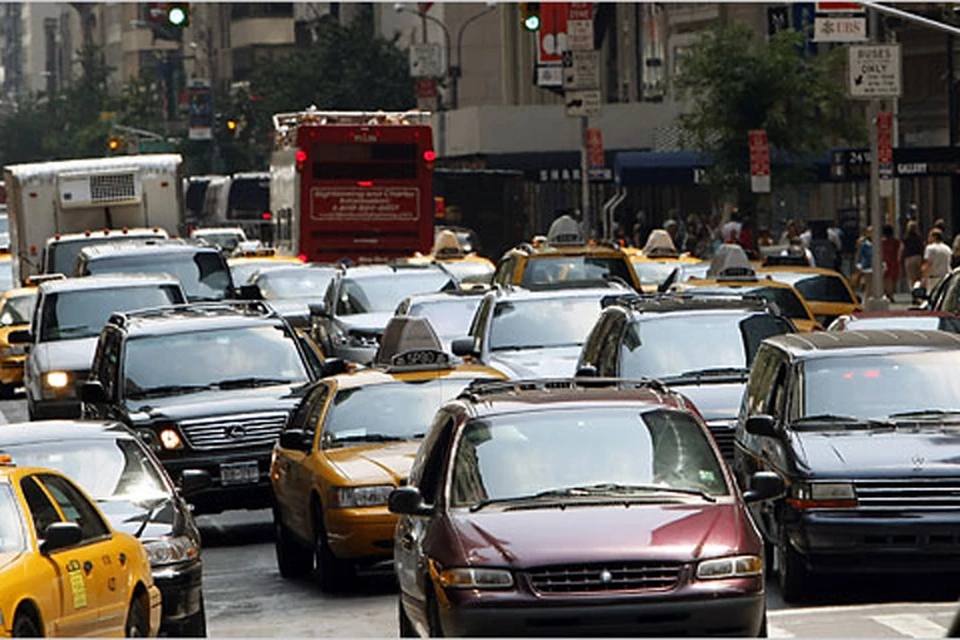 Сокращение пользования личным автомобилем в Нью-Йорке и Вашингтоне составило 4,8 и 4,7%.