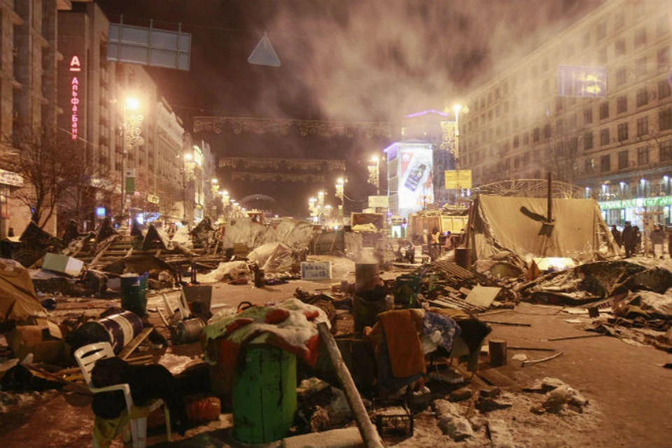 Вот так в ночь на 11 декабря стал выглядеть Киев