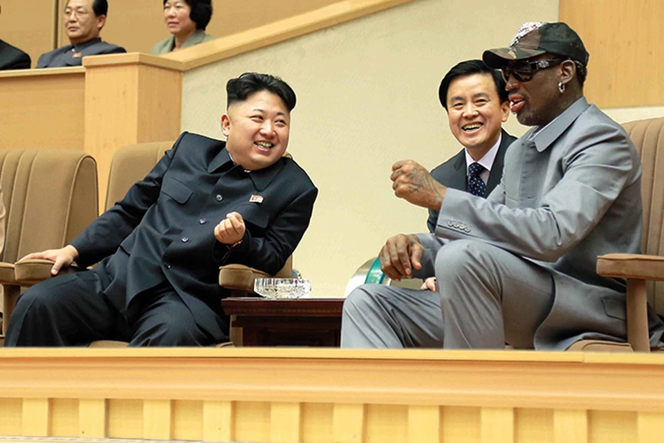 Родман привез своему другу Ким Чен Ыну на 31-й день рождения кучу дорогих подарков на тысячи долларов