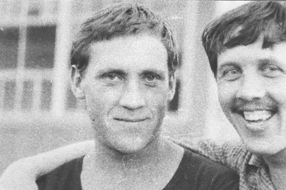 Владимир Высоцкий и Валерий Золотухин