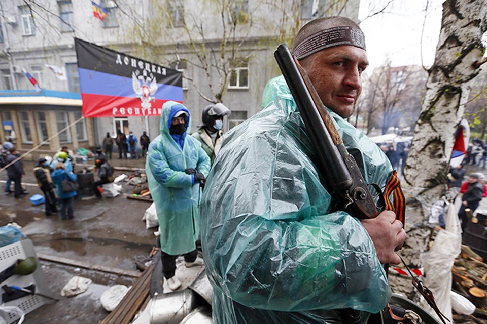 Жители Донецкой области готовятся противостоять силовикам из Киева