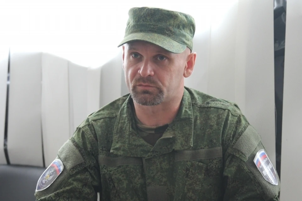 Один из лидеров луганского ополчения Алексей Мозговой