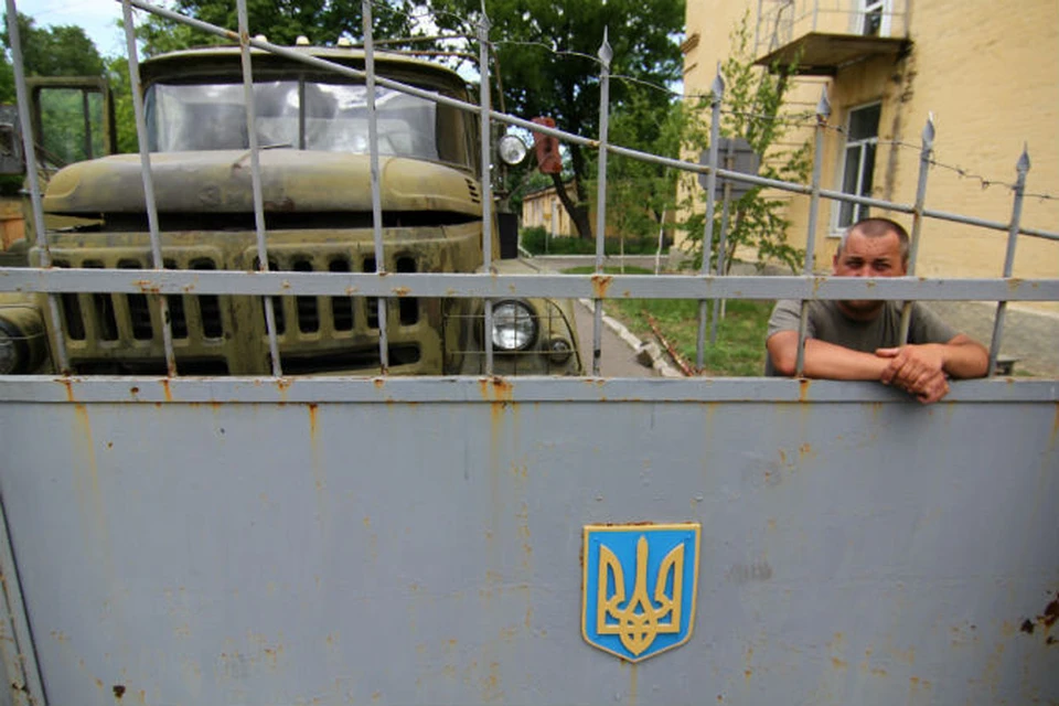 Территории всех частей Нацгвардии в Донецке перешли в руки ополченцев