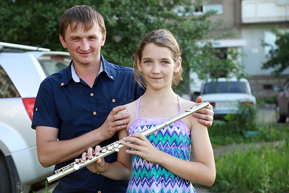 Ангелину из Луганской области пригласили сыграть в Органном зале