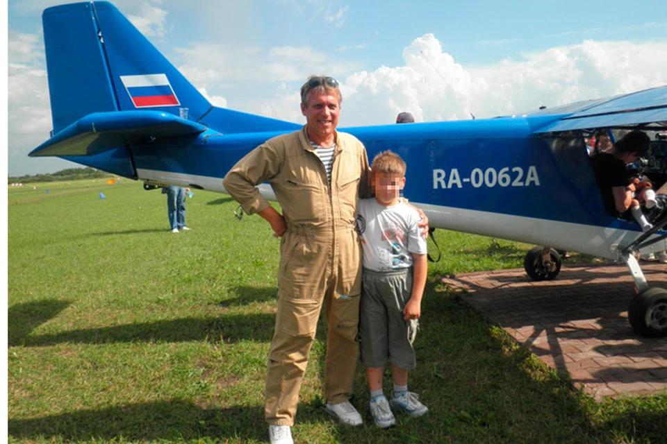 Анатолий Данильченко с внуком своего друга