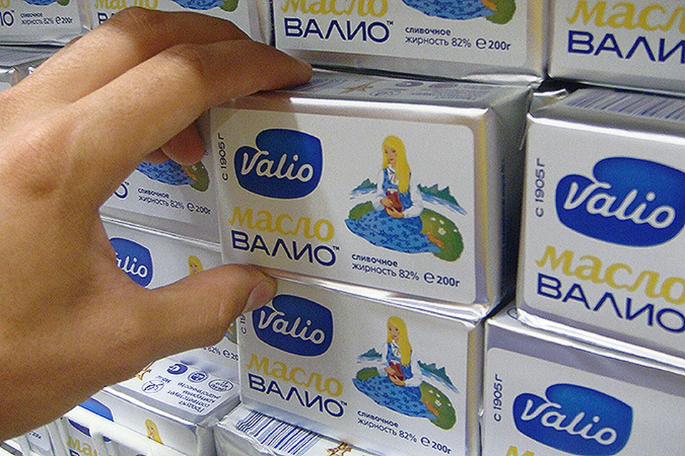 Финская компания Valio остановила производство своей продукции для России
