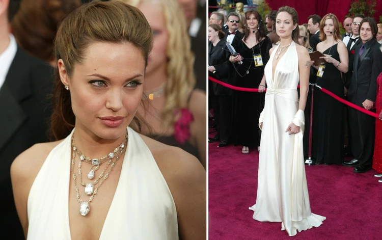 Сиськи Анджелины Джоли (Angelina Jolie) Голая грудь Джоли - эротика