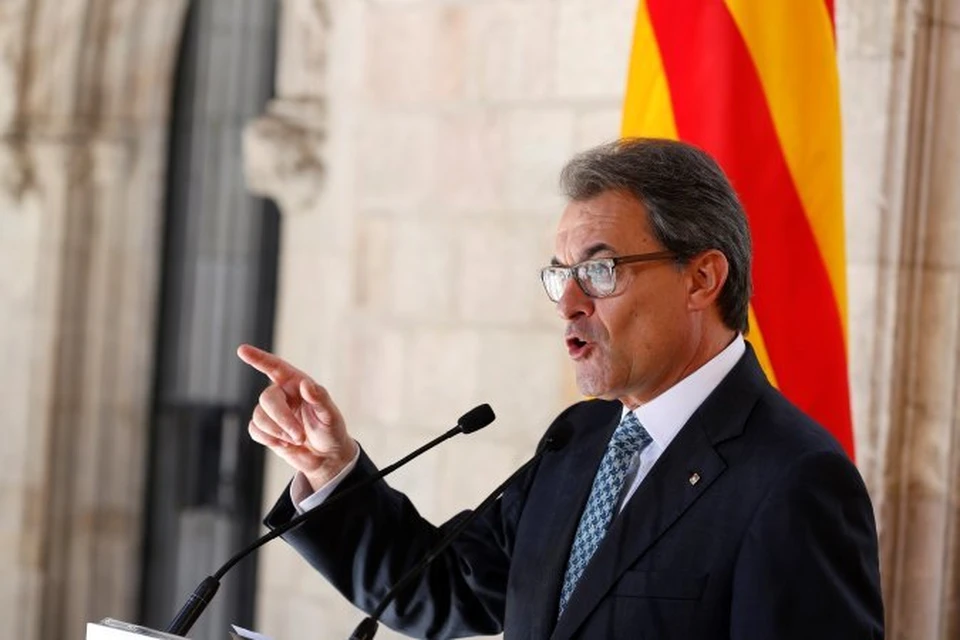 Председатель Женералитата (правительства) автономной области Каталония Артур Мас