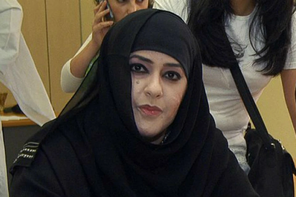 Телеведущая и активистка Салва аль-Мутаири. Фото: AFP.