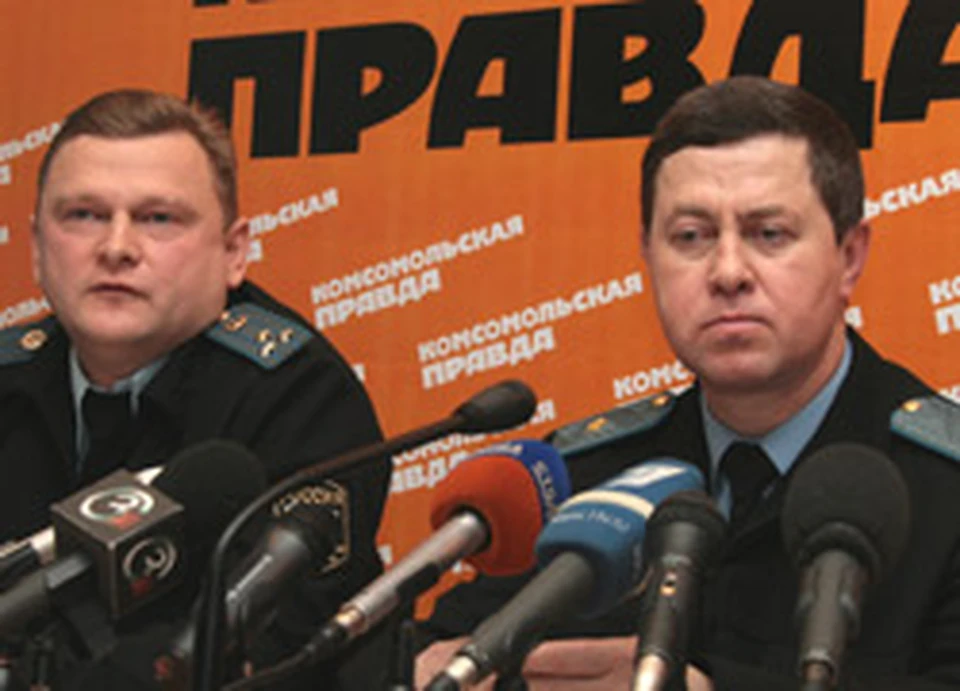 Юрий Сибилев (справа) и Константин Плехов.