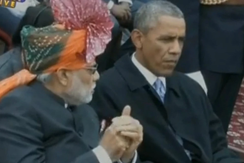 Барак Обама возмутил индусов на военном параде своими манерами