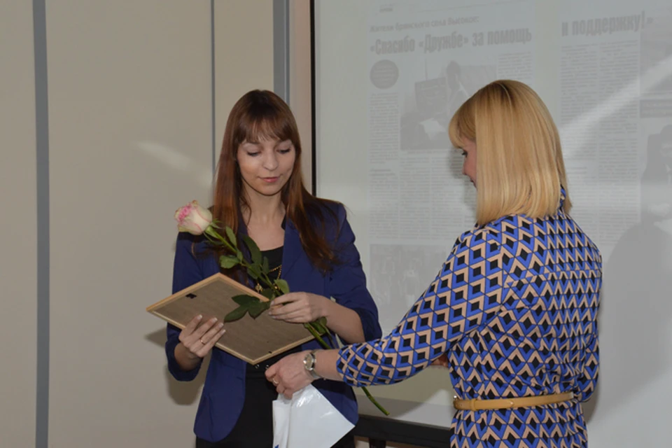 Корреспондент "КП" Ольга Медведева стала лауреатом конкурса.